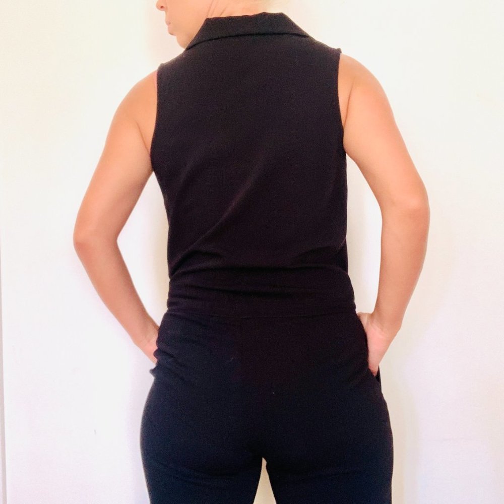 Anthropologie | Dolan T-Shirt Black Romper - Picture 6 of 14